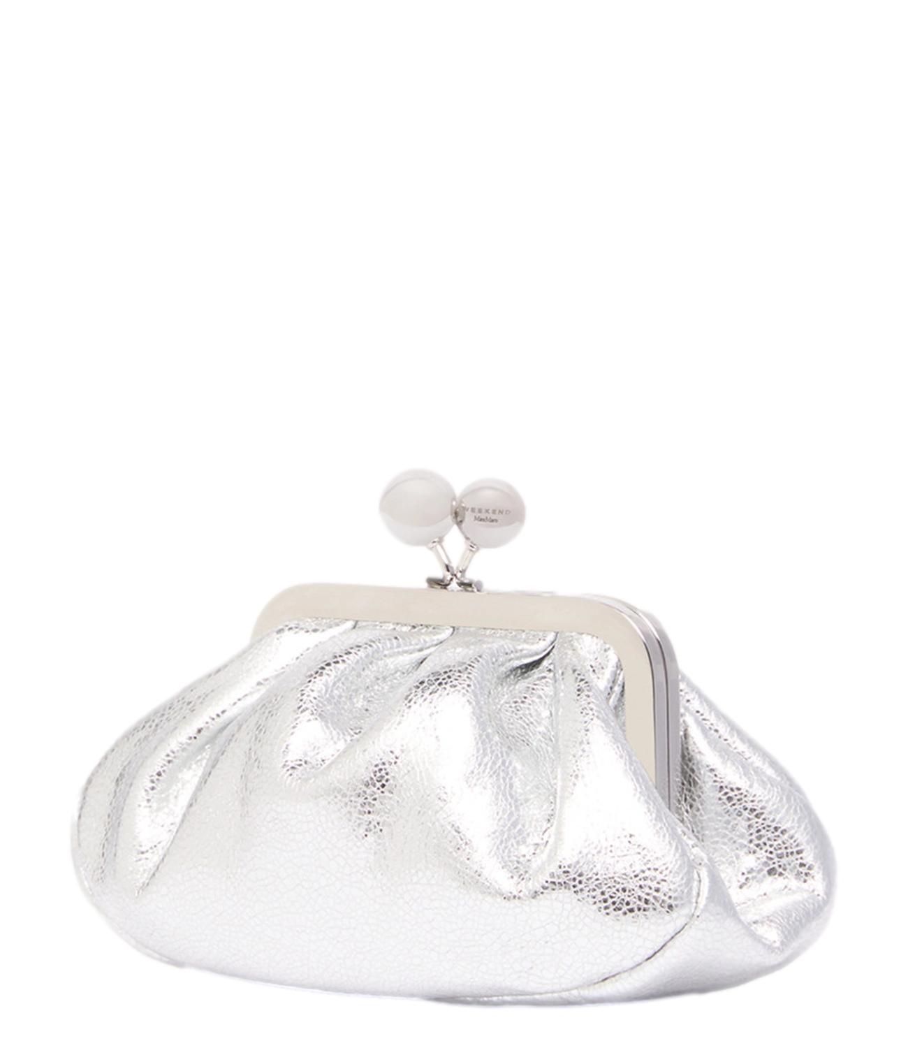 Max Mara Weekend Pasticcino Bag "Wkabruno" extra small Argento Donna