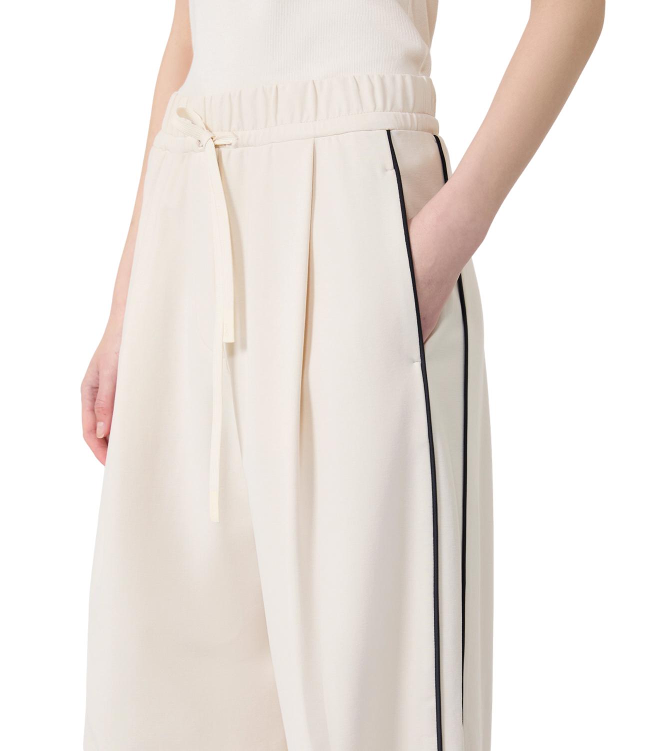 Max Mara Weekend Pantalone Wkdgodezia Avorio Donna