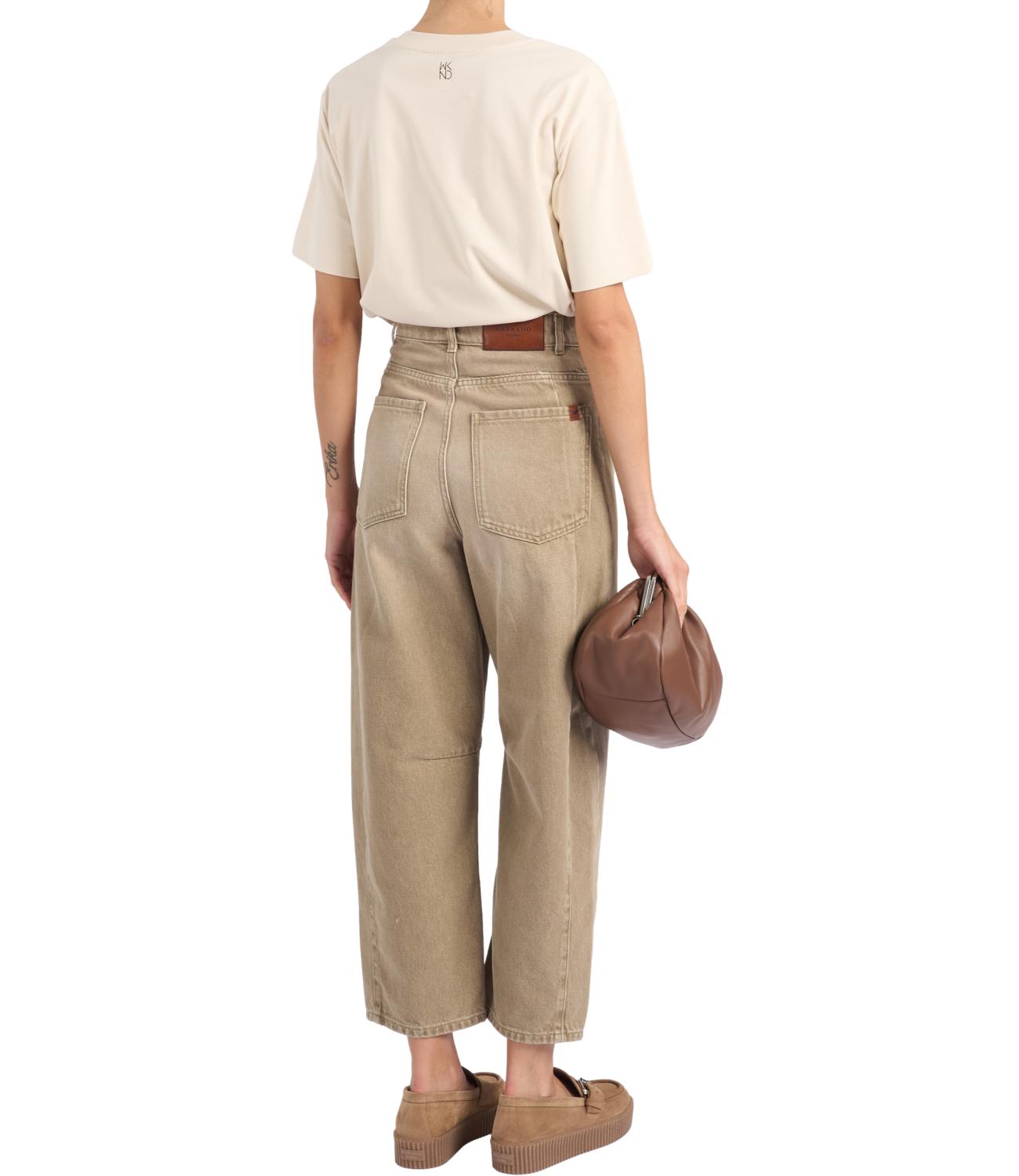 Max Mara Weekend T-shirt Wkdmultid Avorio Donna