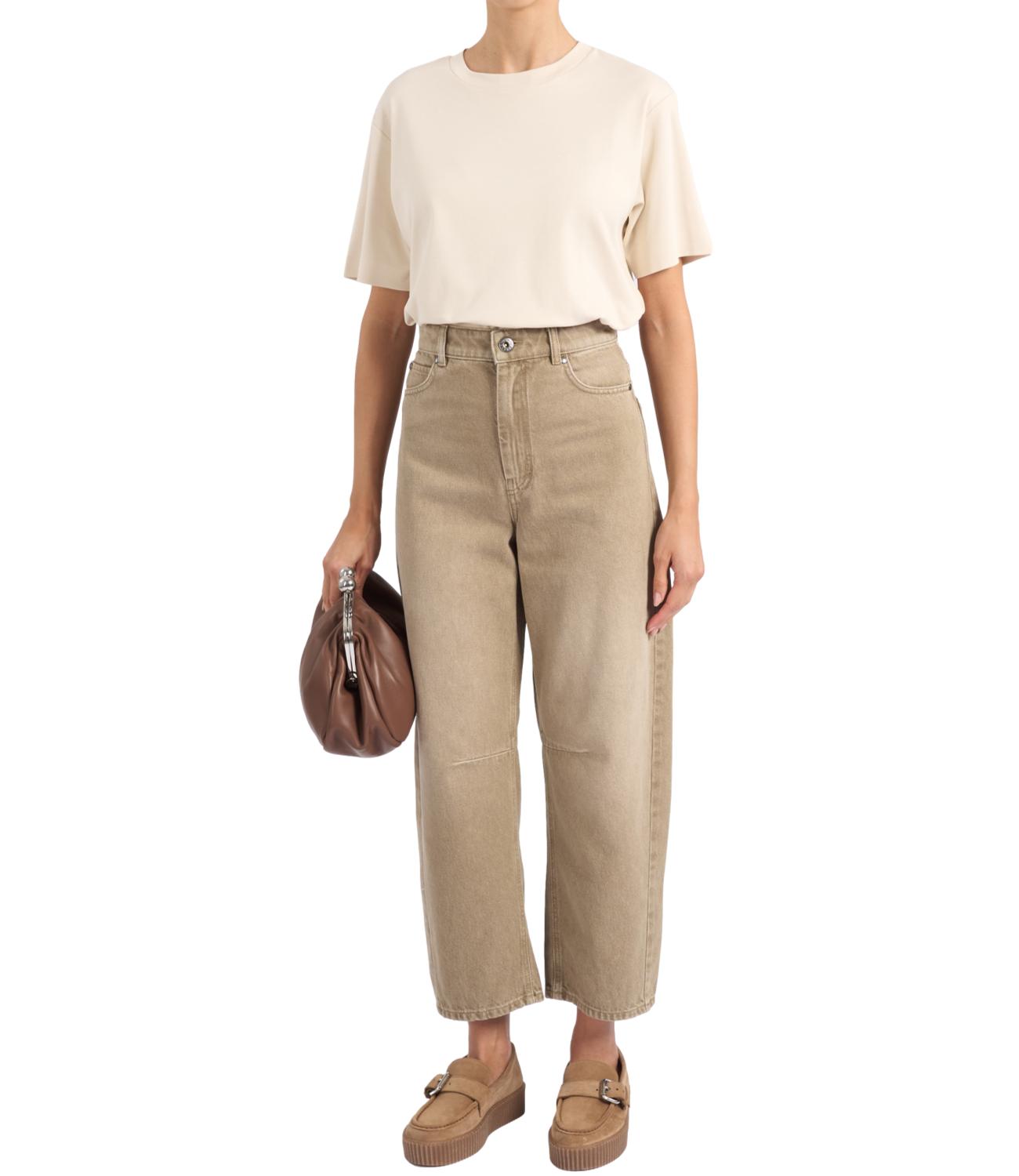 Max Mara Weekend T-shirt Wkdmultid Avorio Donna