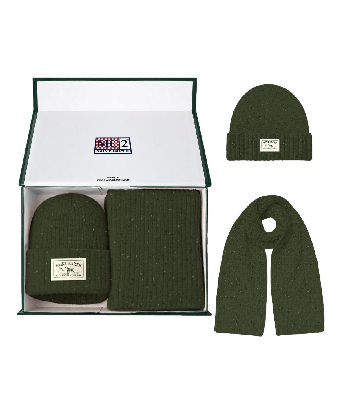 Saint Barth Kit Donegal sciarpa e cappello