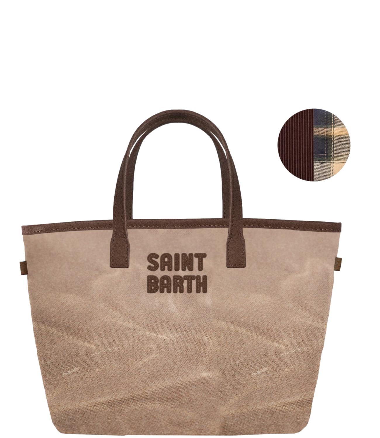 Borsa Mc2 Saint Barth City Bag Mini Wax Beige