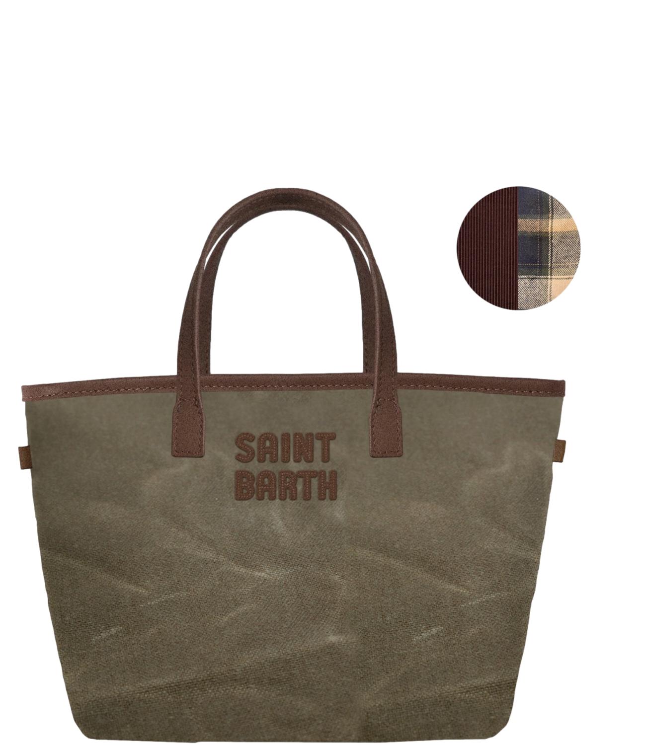 Borsa Mc2 Saint Barth City Bag Mini Wax Verde