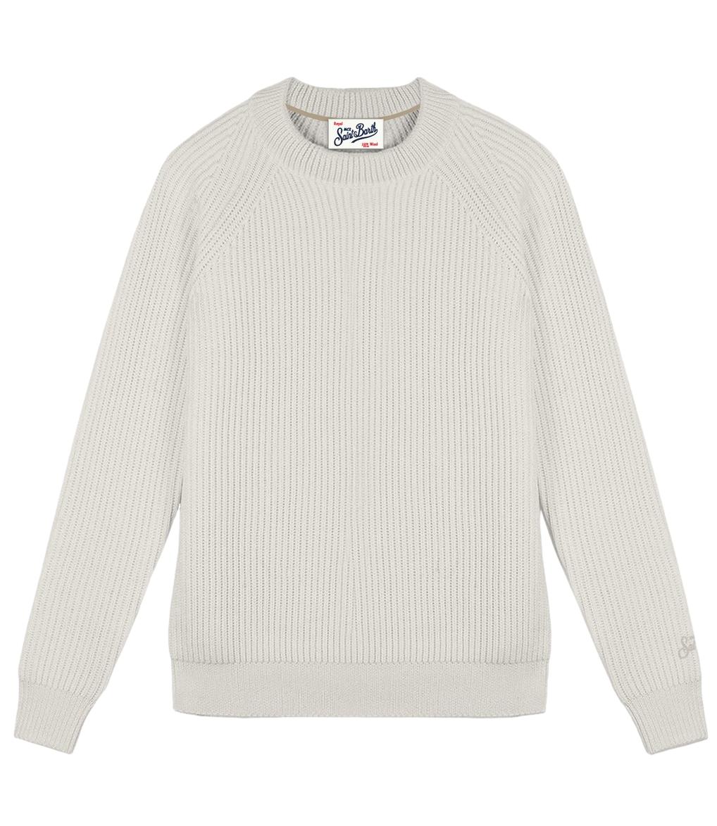 Mc2 Saint Barth Marine Wool Off White