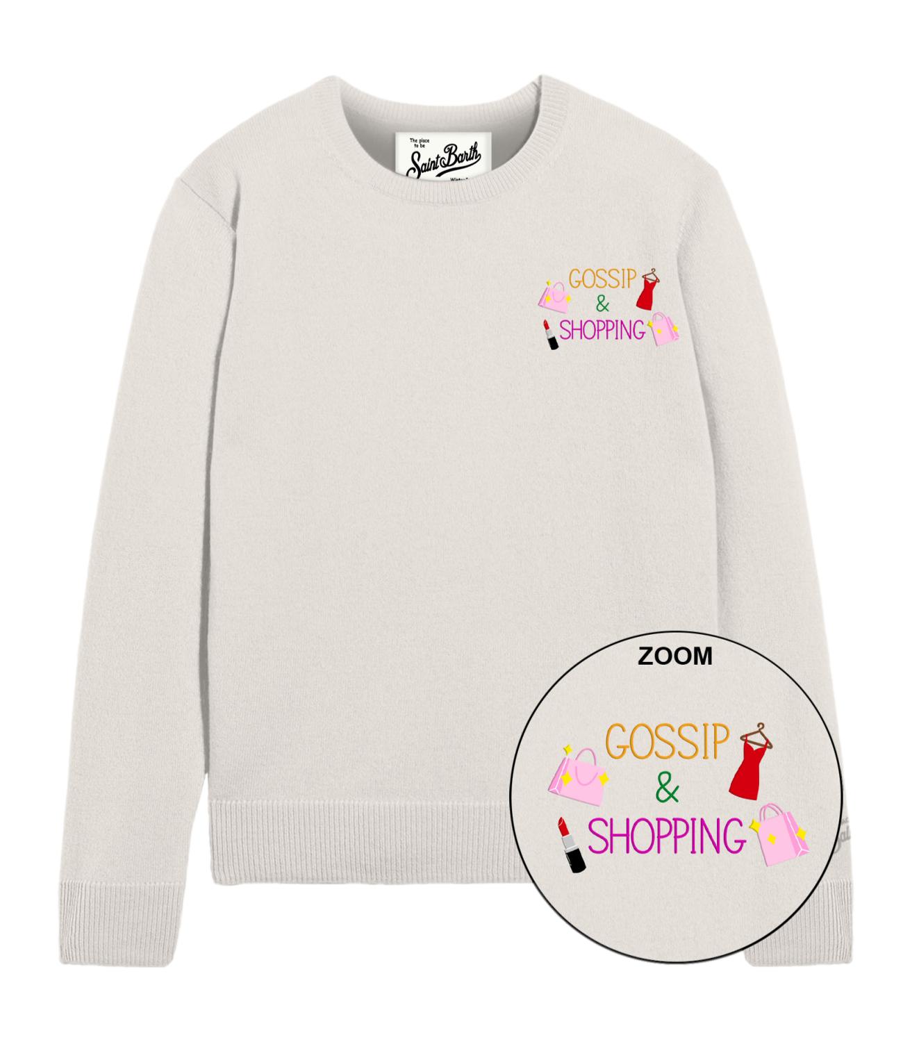 Maglione Mc2 Saint Barth New Queen Embry grigio gossip & shopping