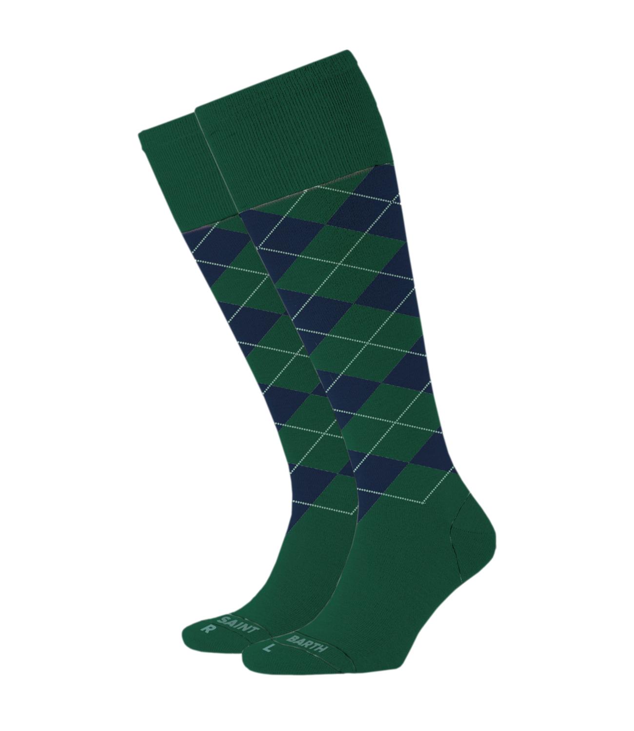 Calzini MC2 Saint Barth uomo blu verde classic 5161