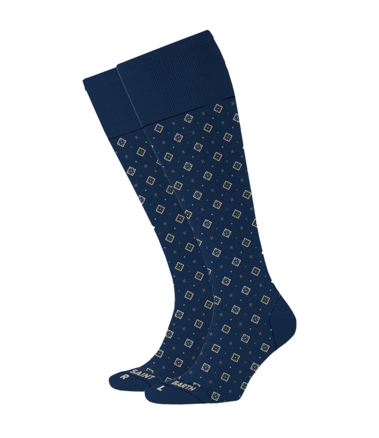 Calzini MC2 Saint Barth uomo blue tie 61