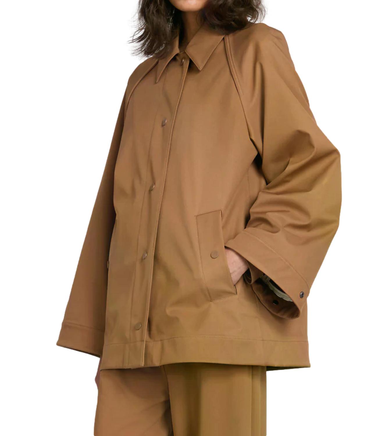 MM Impermeabile Mmlpepli Nocciola Donna