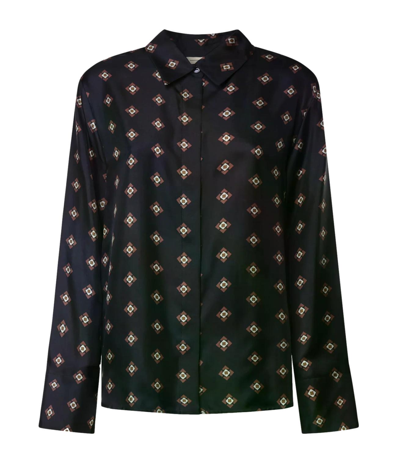 MM Camicia Mmldisco Blu Marino Donna