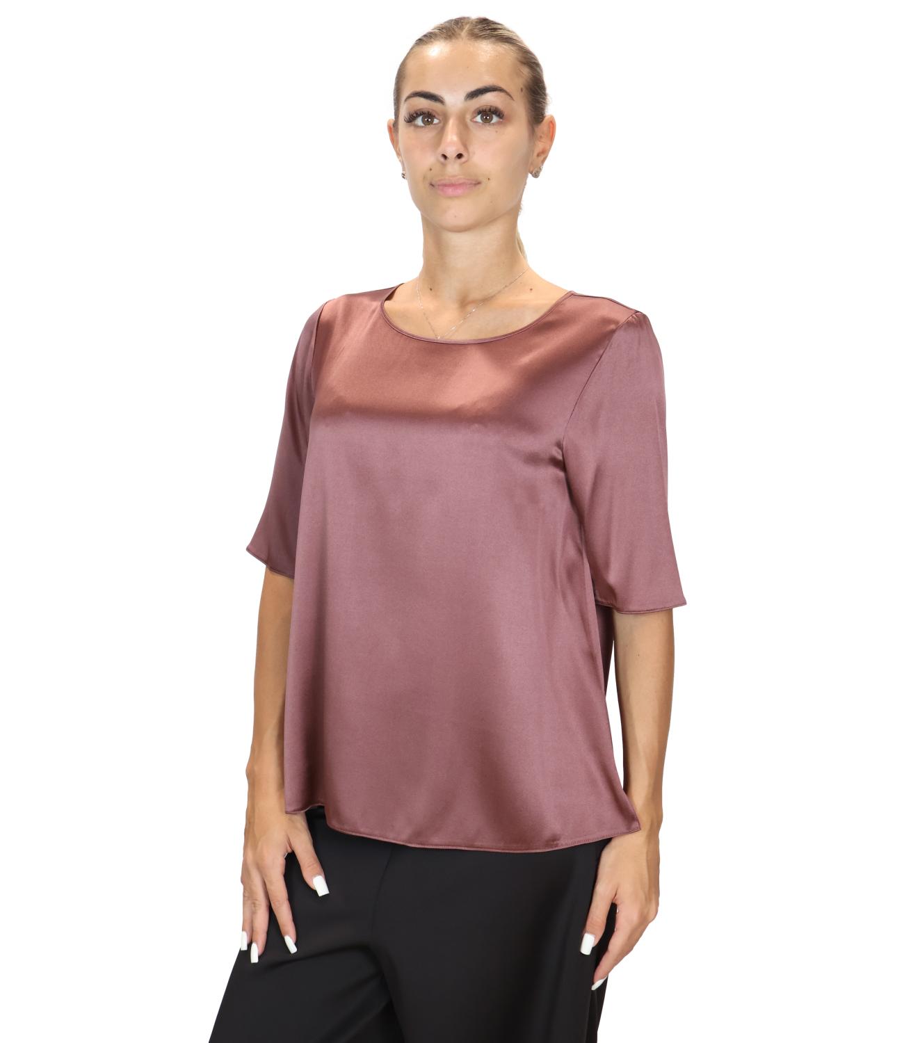 MM camicia Mmlasti mauve donna
