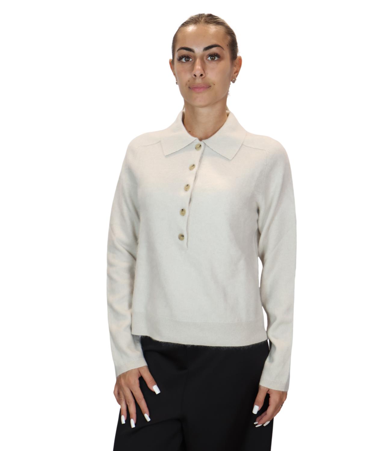 MM maglia Mmlcellula sabbia donna