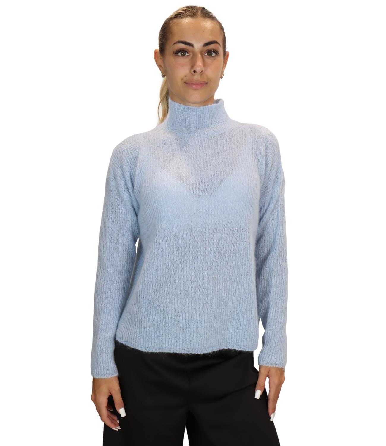 MM maglia Mmlstrano azzurro donna