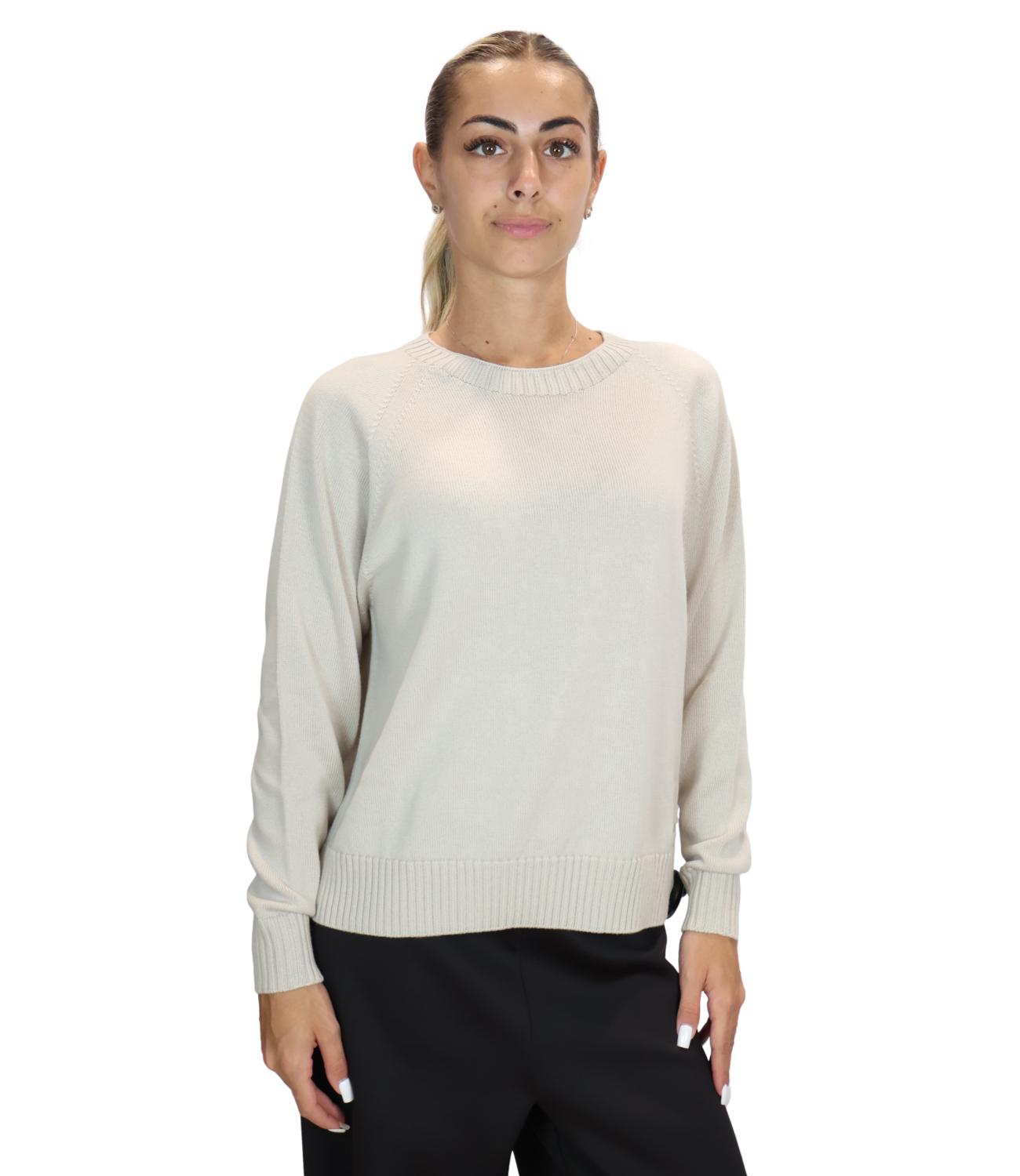 MM maglia Mmlvirgola sabbia donna