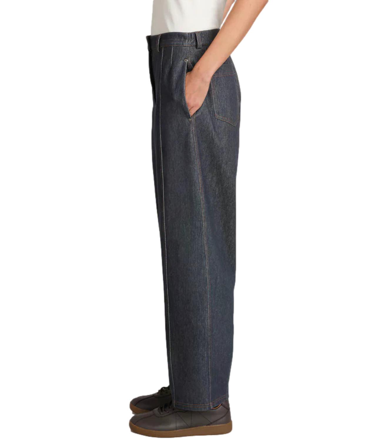 MM Pantalone Mmlbevanda Blu Donna