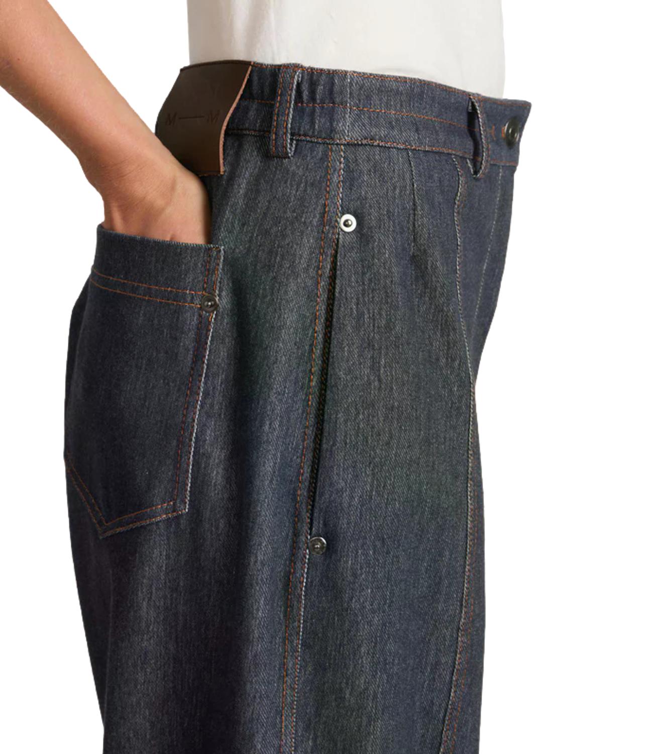 MM Pantalone Mmlbevanda Blu Donna
