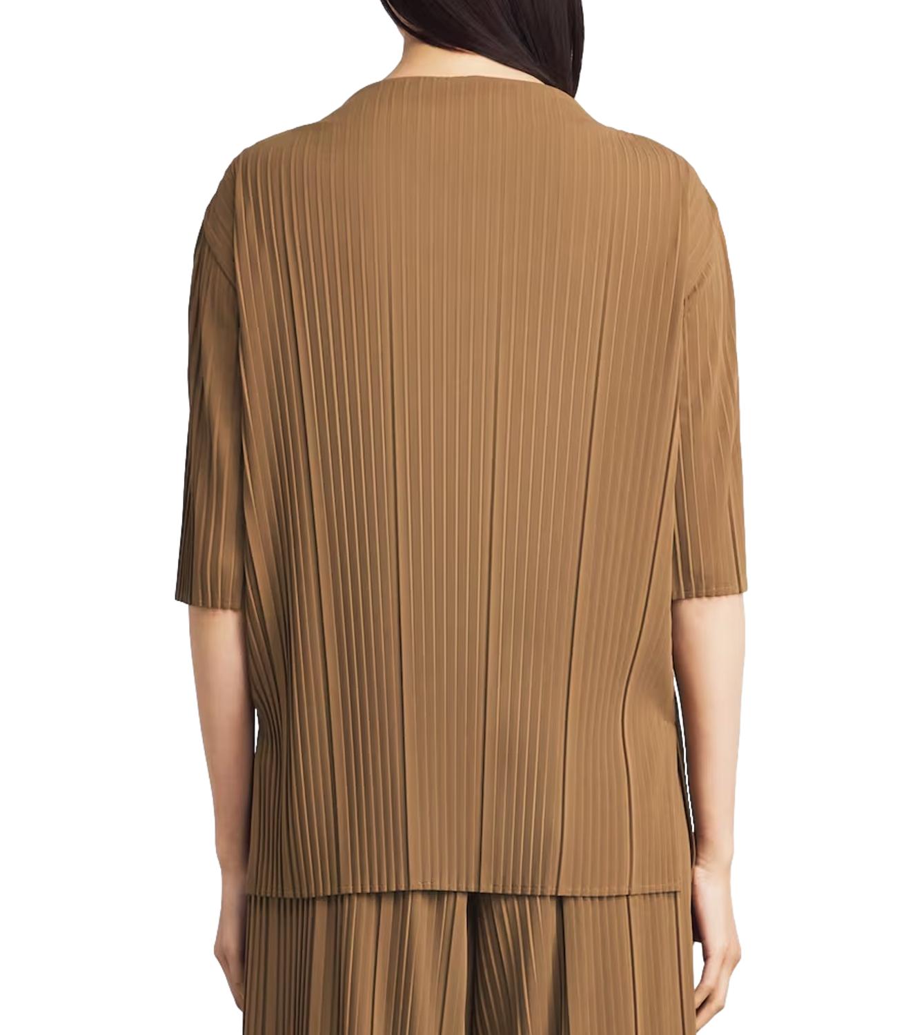 MM Top Mmlcaraffa Nocciola Donna