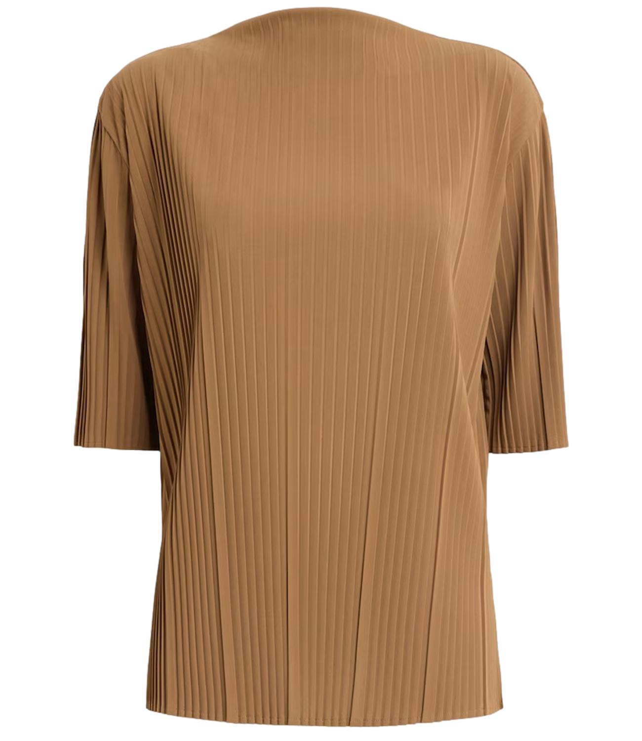 MM Top Mmlcaraffa Nocciola Donna