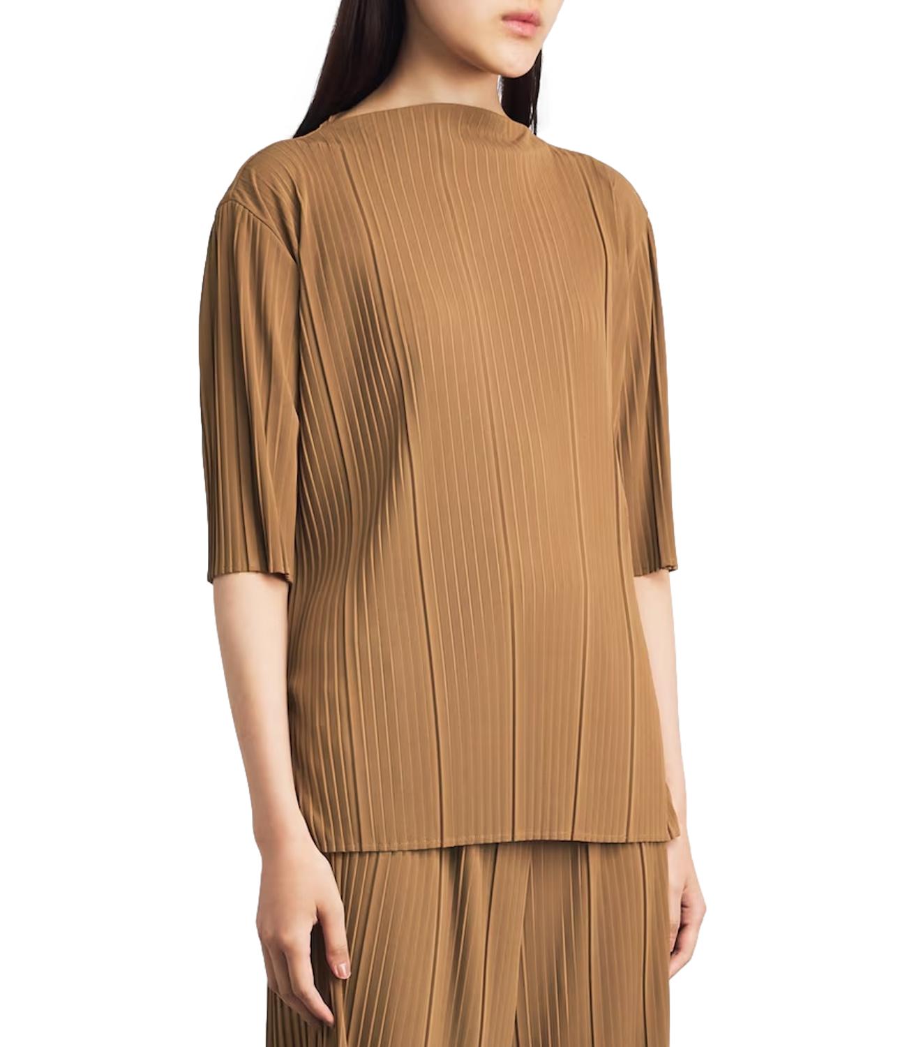 MM Top Mmlcaraffa Nocciola Donna