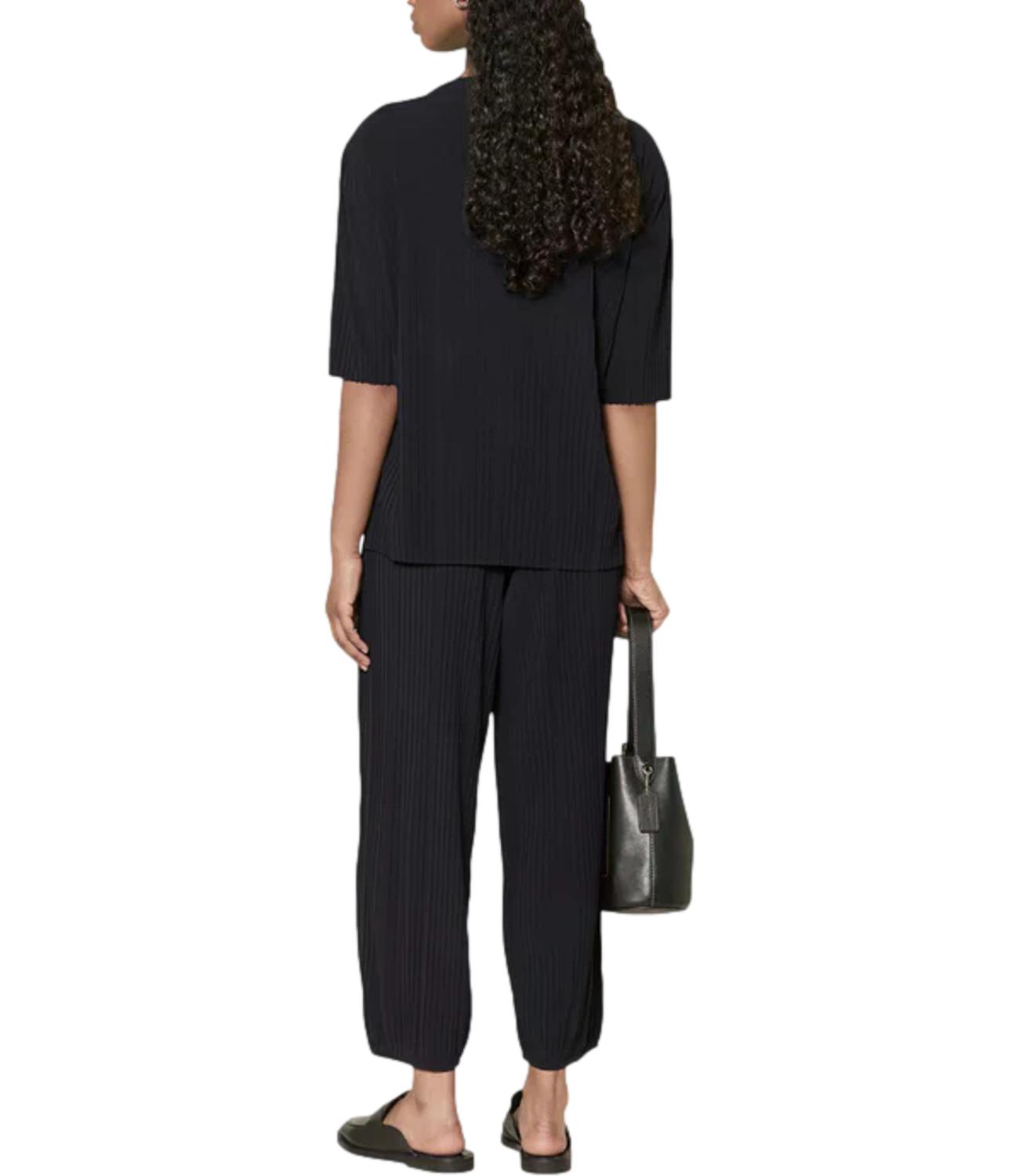 MM Top Mmlcaraffa Blu Donna