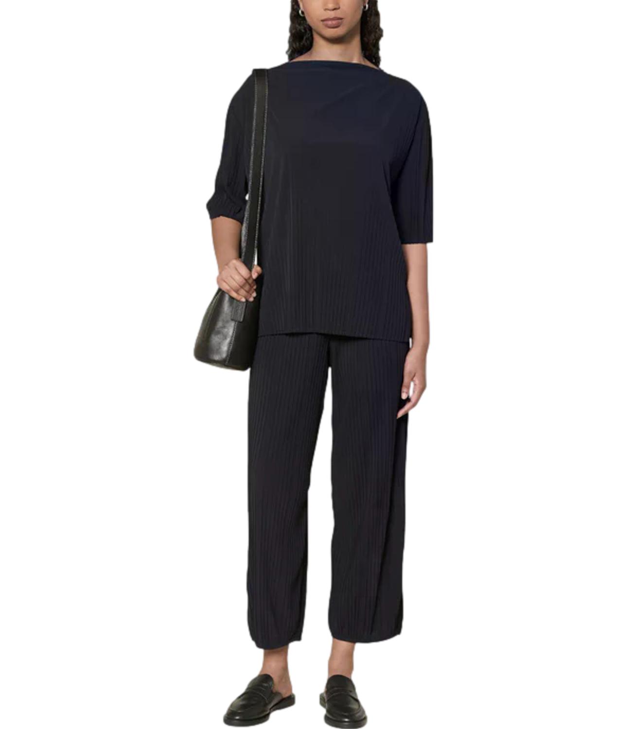 MM Top Mmlcaraffa Blu Donna