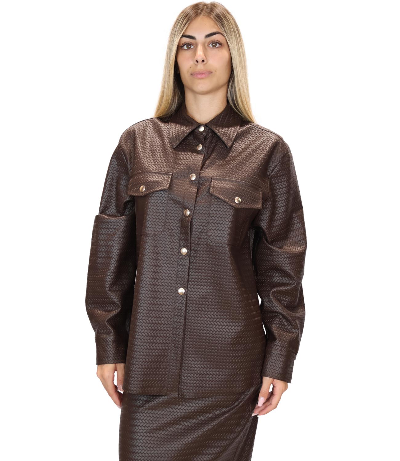 Motel Camicia Cioccolato Donna