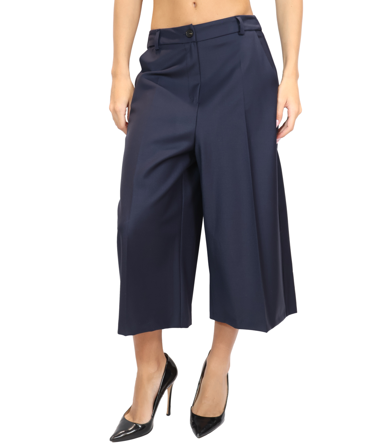 Motel Pantalone Blu Donna