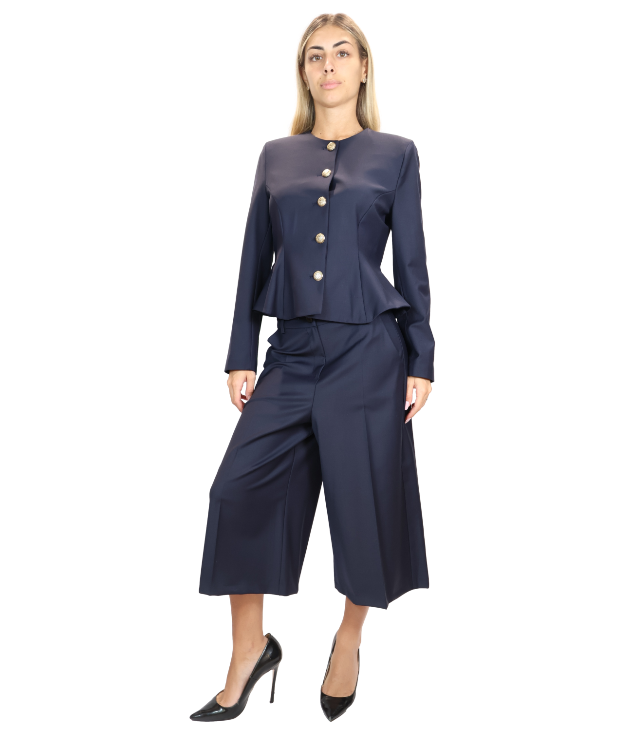 Motel Pantalone Blu Donna