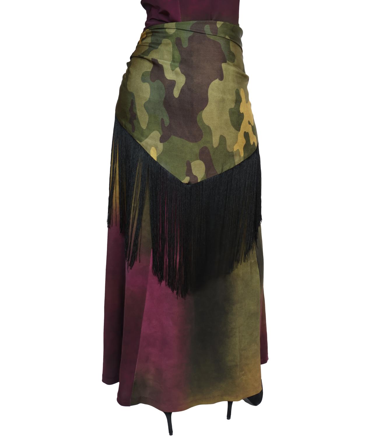 Motel Gonna Pareo Multicolor Donna