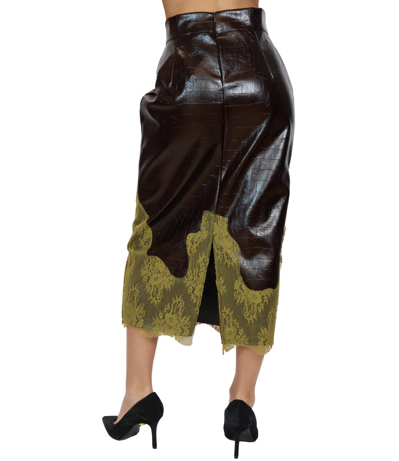Motel Gonna Cocco Moro/Verde Donna