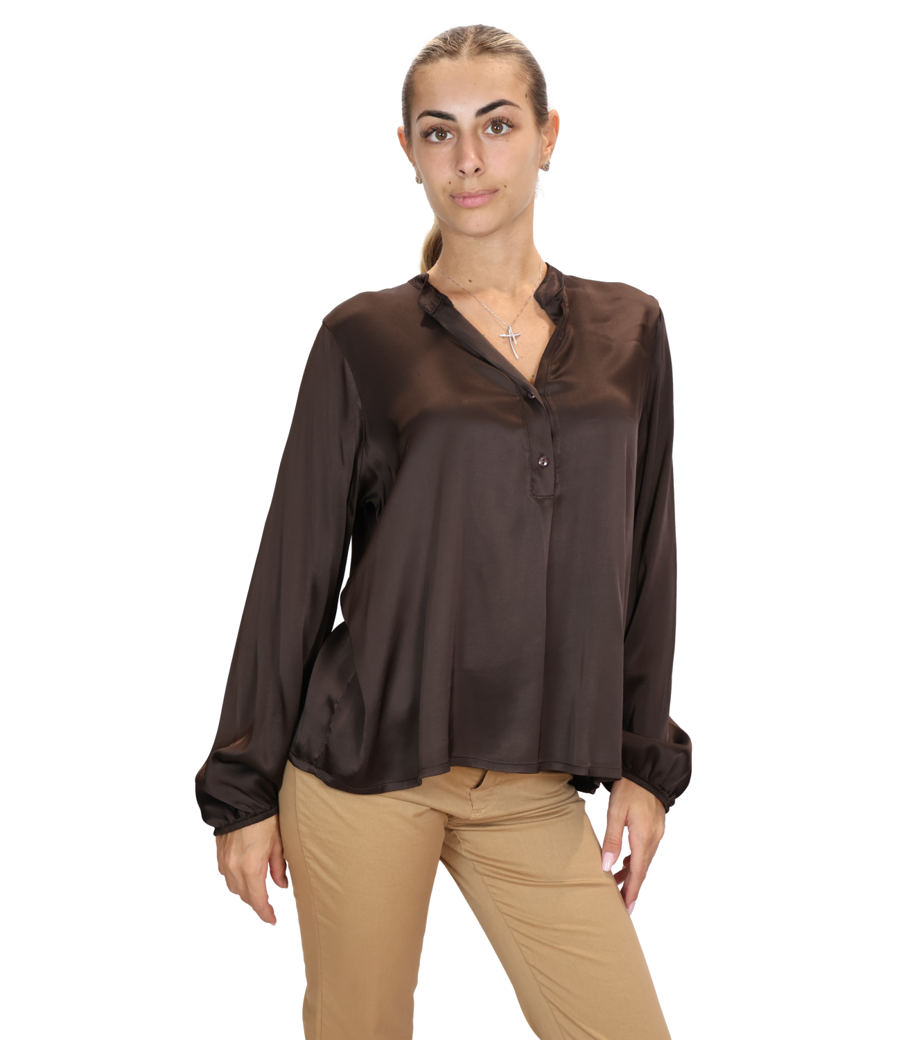 Motel Maglia Serafino Moka Donna
