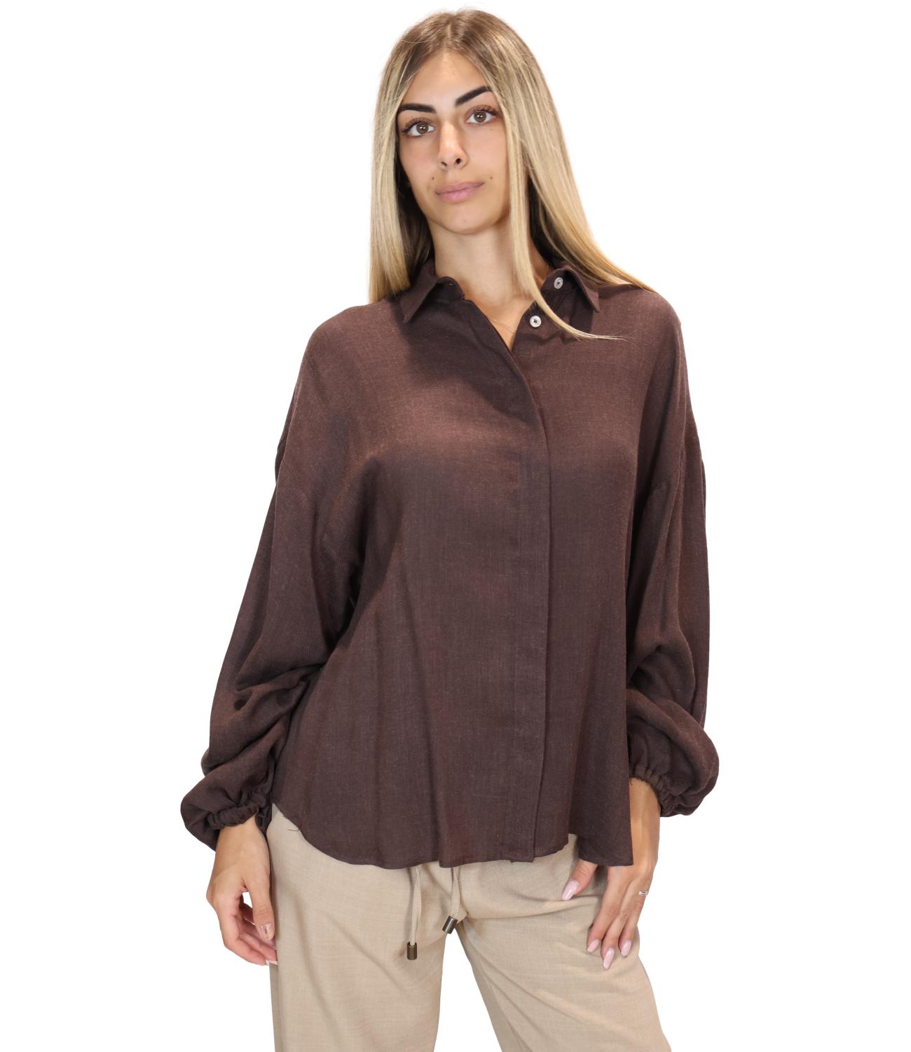 Motel Camicia Fondente Donna