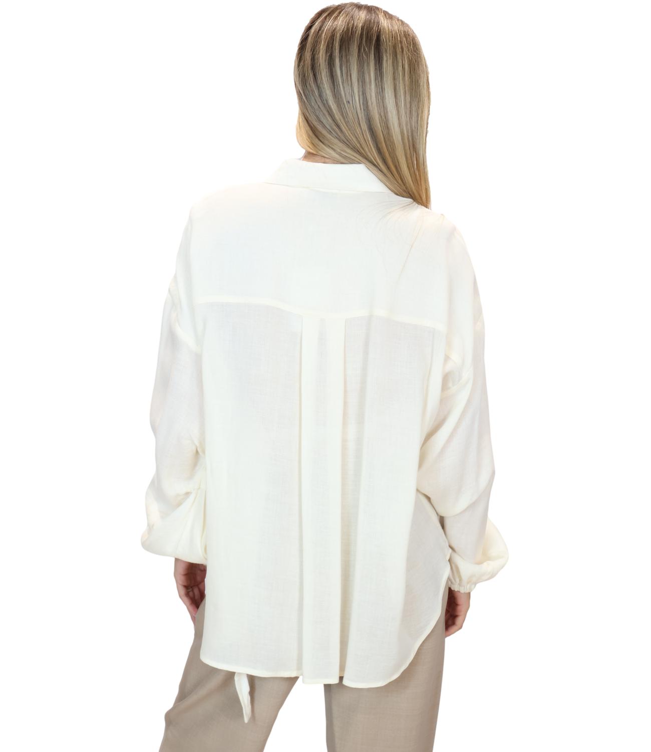 Motel Camicia Panna Donna