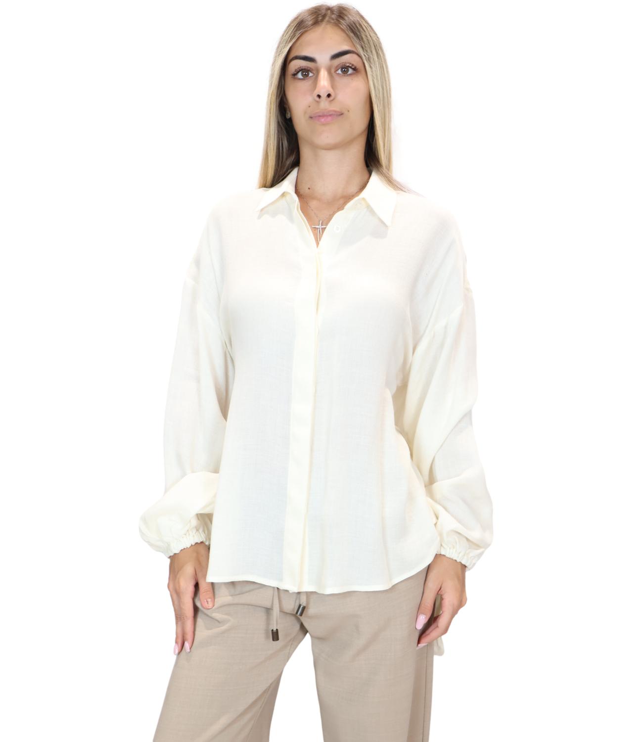 Motel Camicia Panna Donna