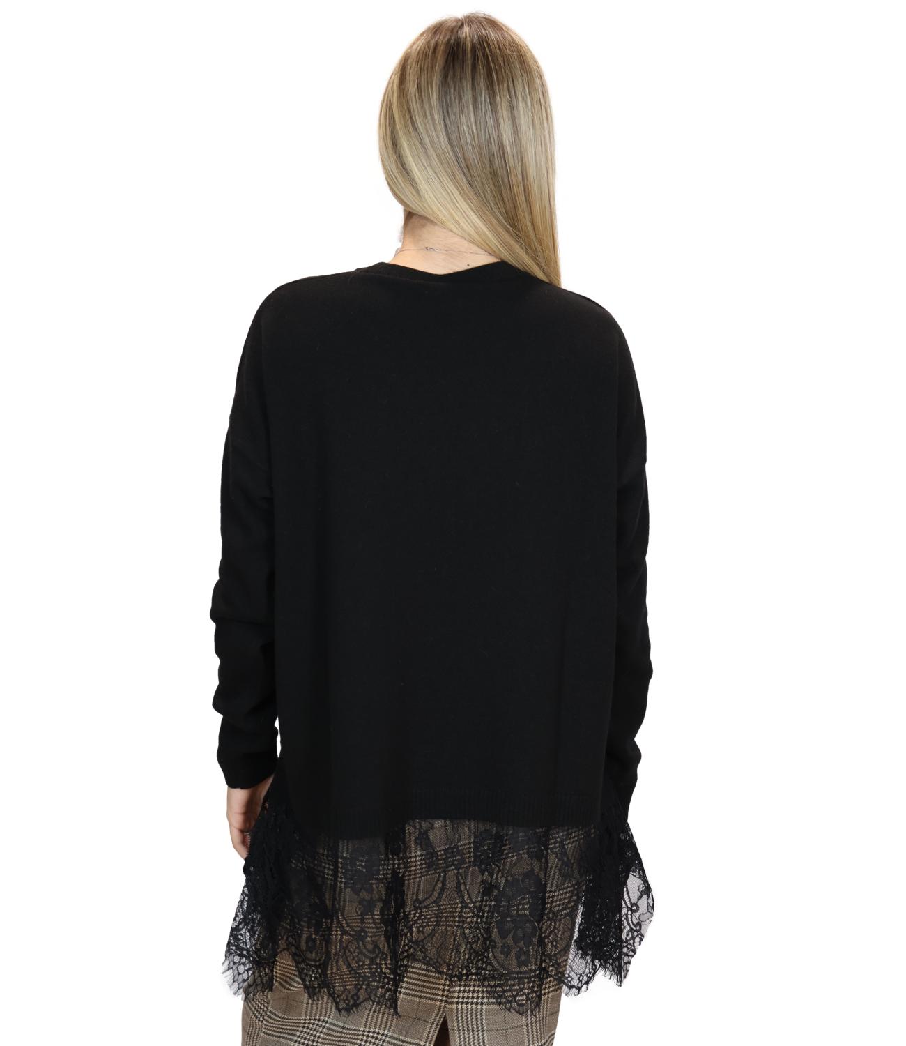 Motel Maglia Nero Donna