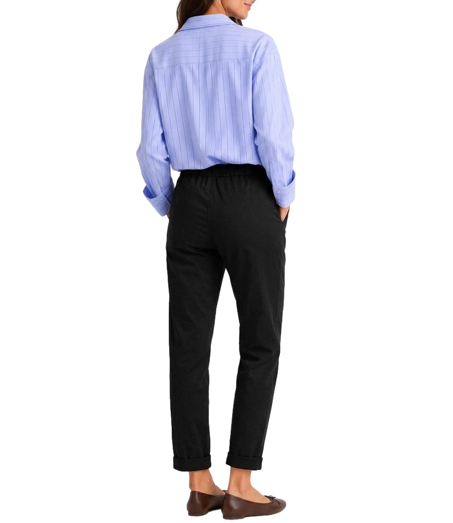Mystreet Pantalone Nero Donna
