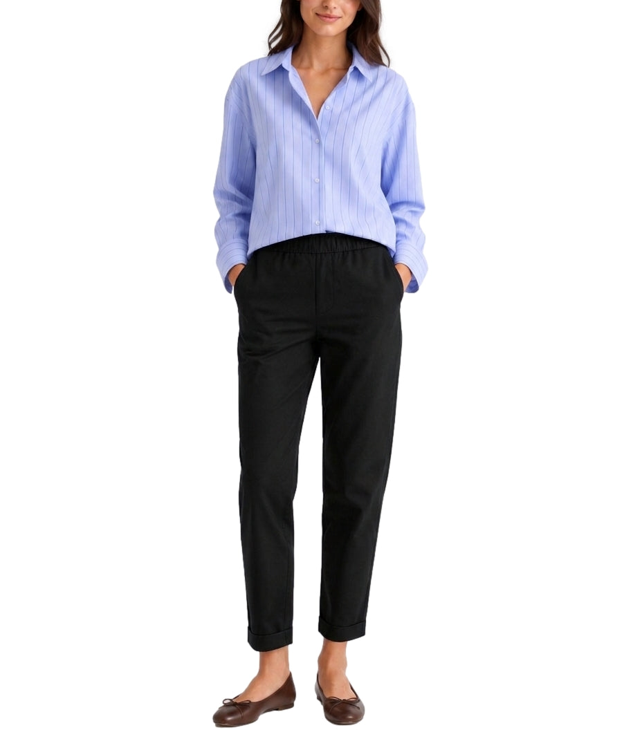 Mystreet Pantalone Nero Donna