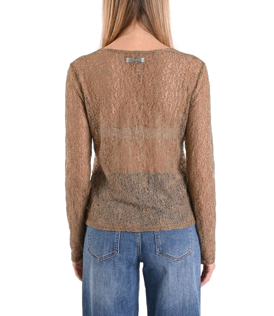 Myastreet Maglia Tabacco Donna