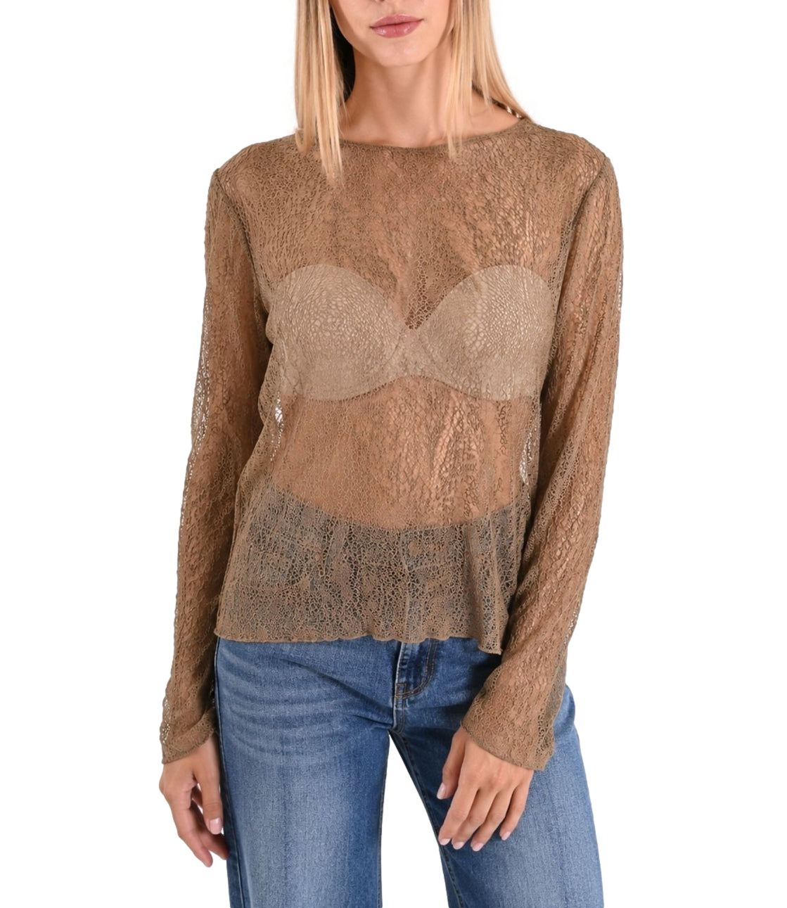 Myastreet Maglia Tabacco Donna