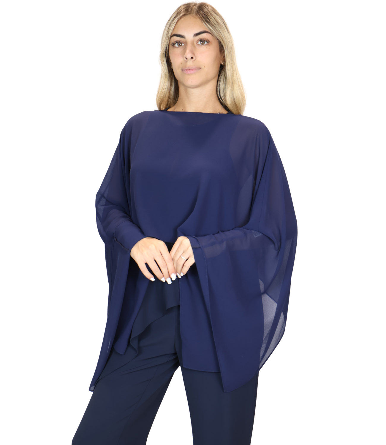 Nadine Coprispalle Multifunzione Blu Marine Donna