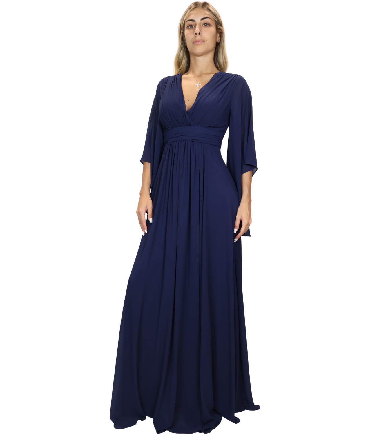 Nadine Abito MARTINA/126 Blu Marine Donna