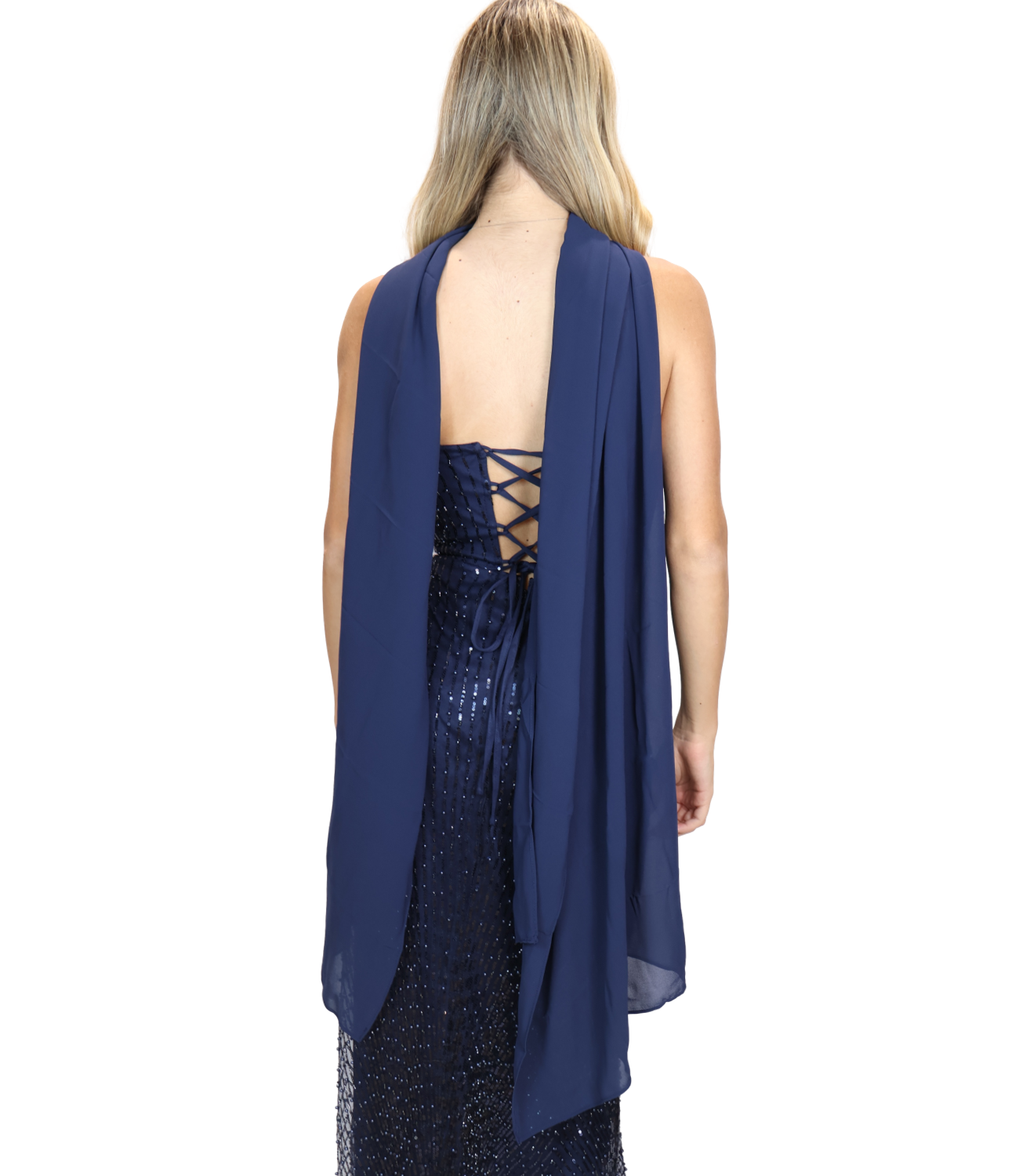 Nadine Abito YOLANDA/126 Blu Marine Donna