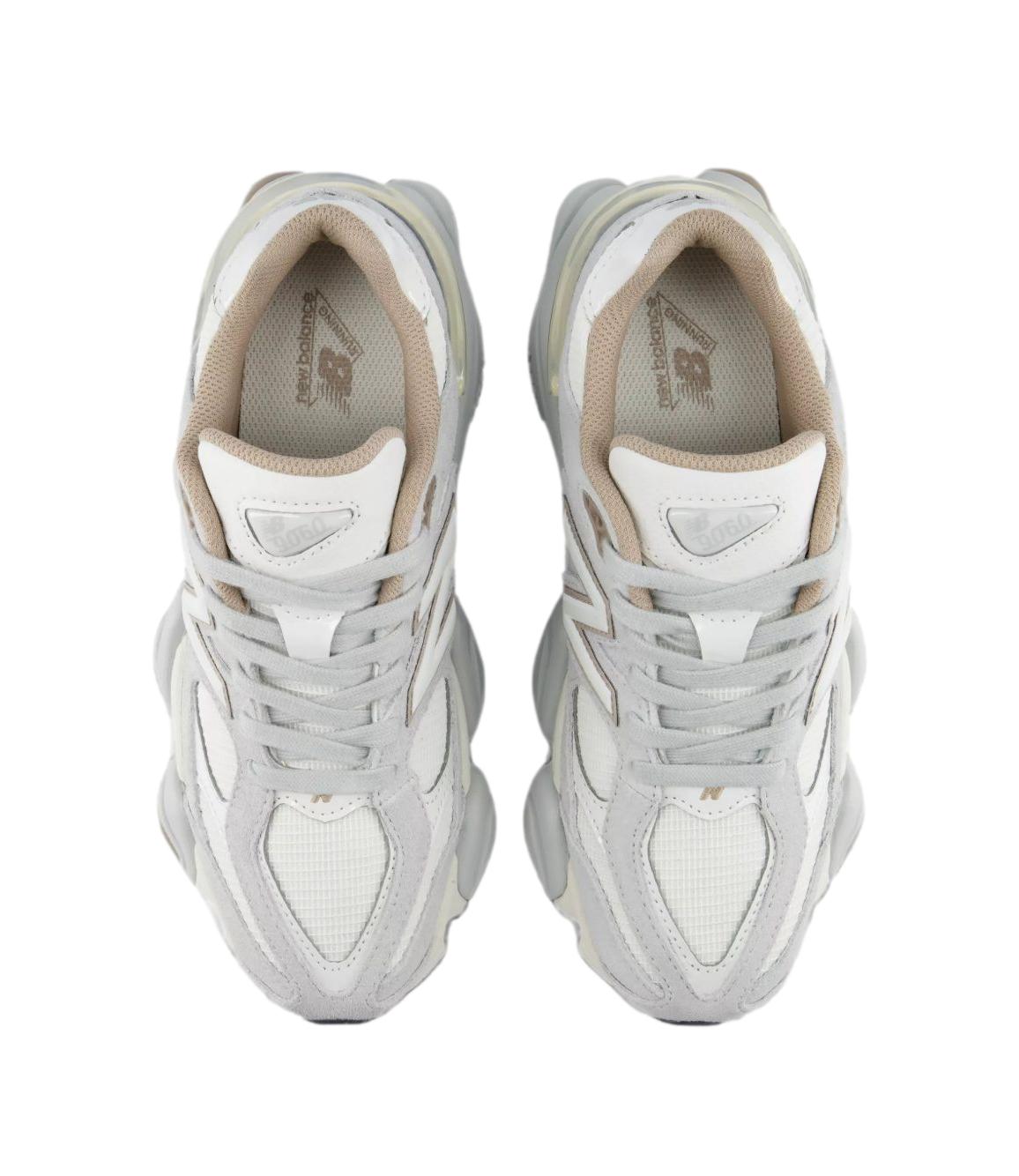 Sneaker 9060 grigia e marrone
