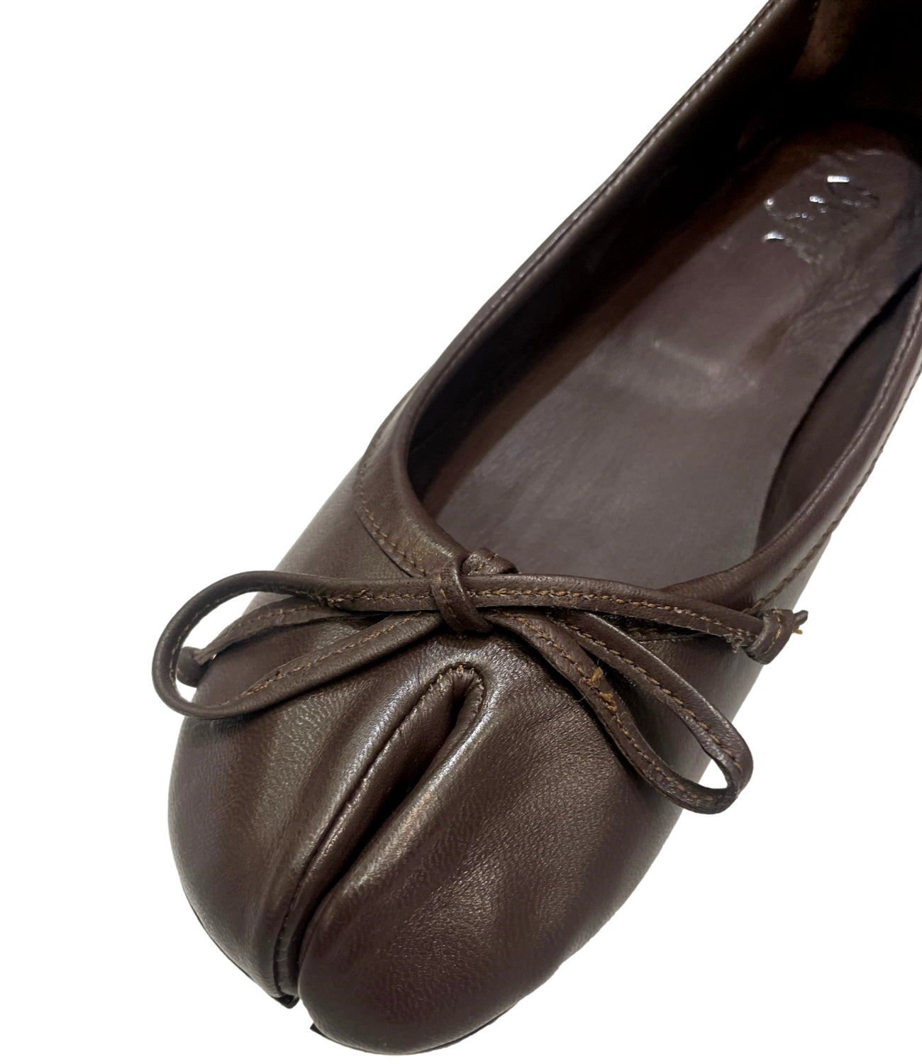 Ovyè Ballerine Pelle Moro Donna