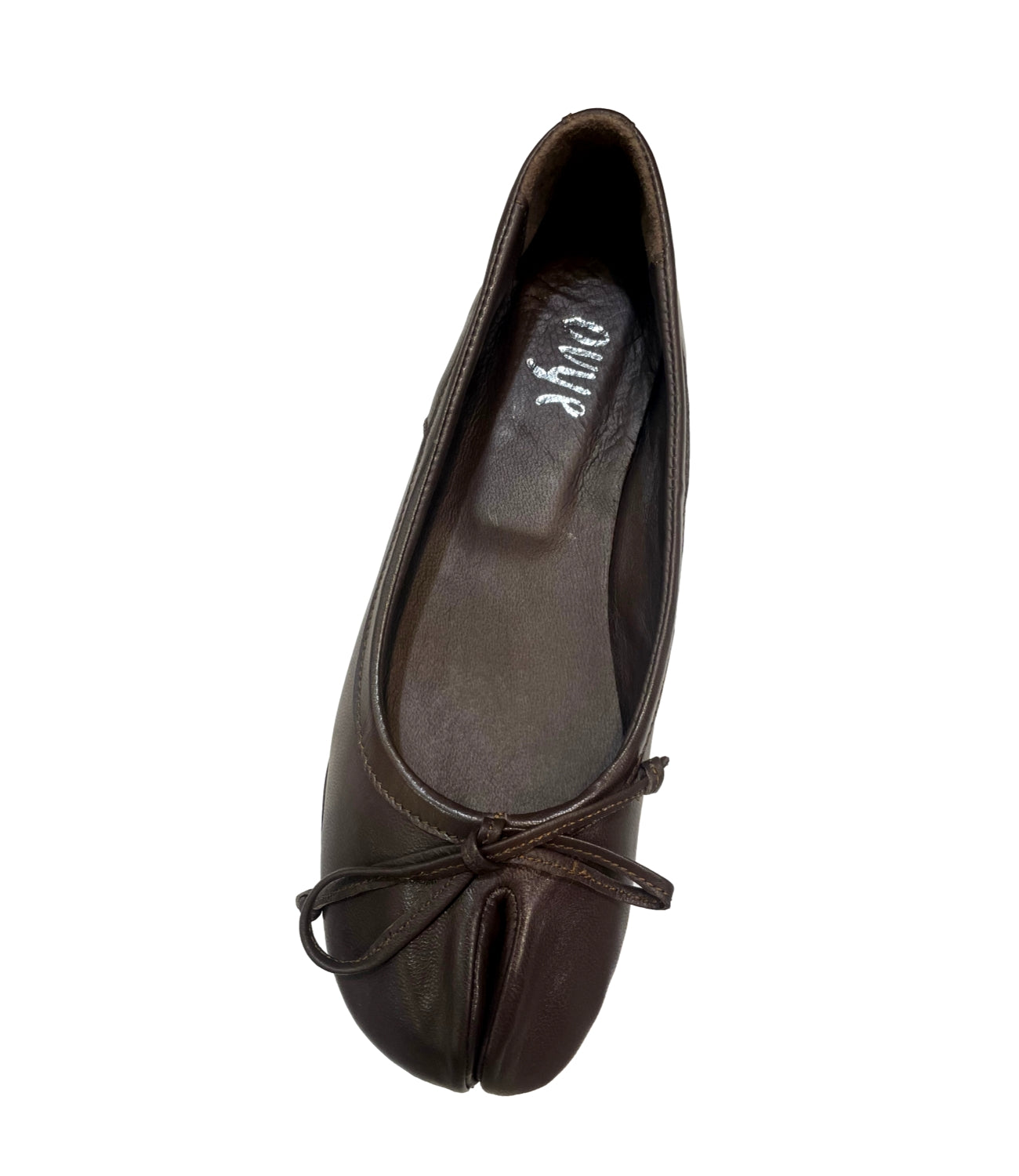 Ovyè Ballerine Pelle Moro Donna