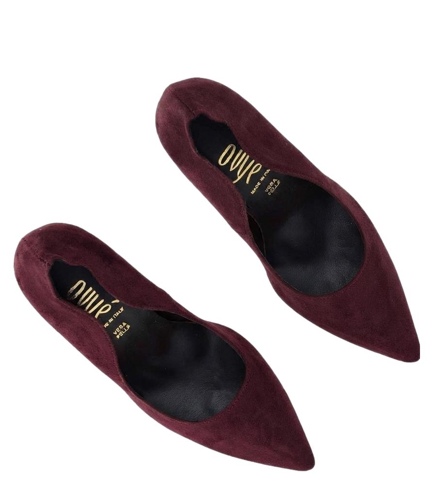 Ovyè Décolleté Bordeaux Donna