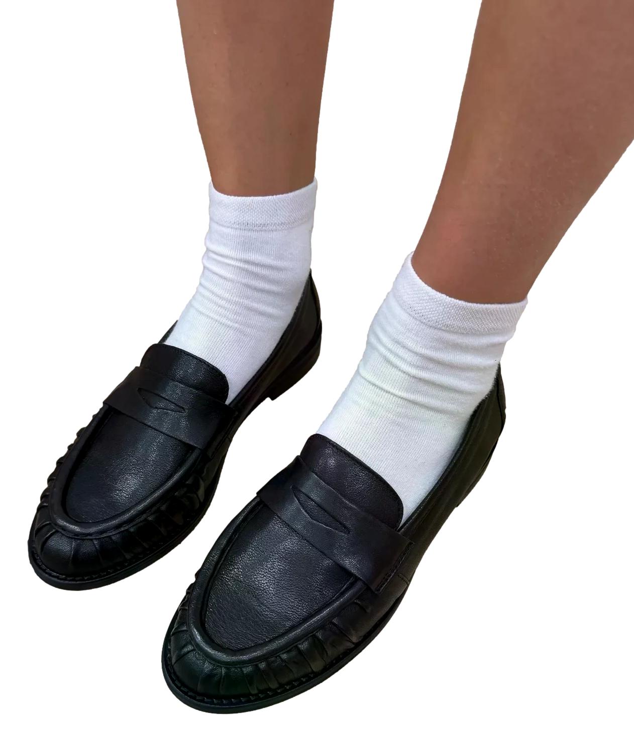 Ovyè Mocassino Nero Donna