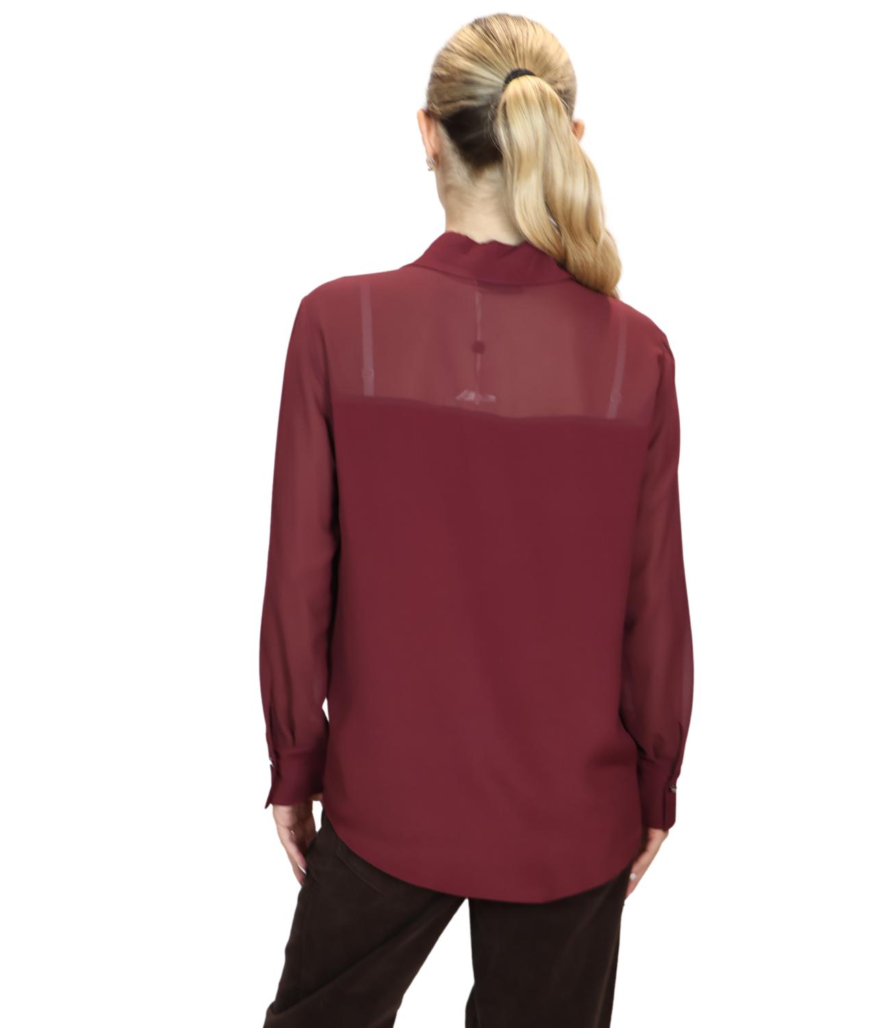 PENNY BLACK camicia Pbpmodico bordeaux donna