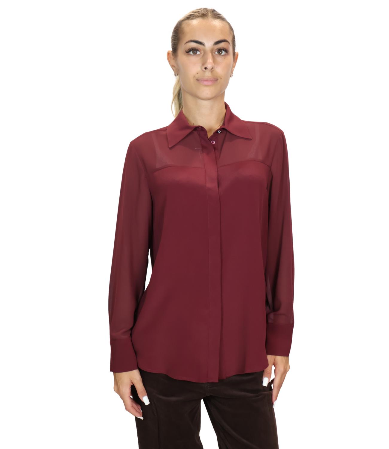PENNY BLACK camicia Pbpmodico bordeaux donna