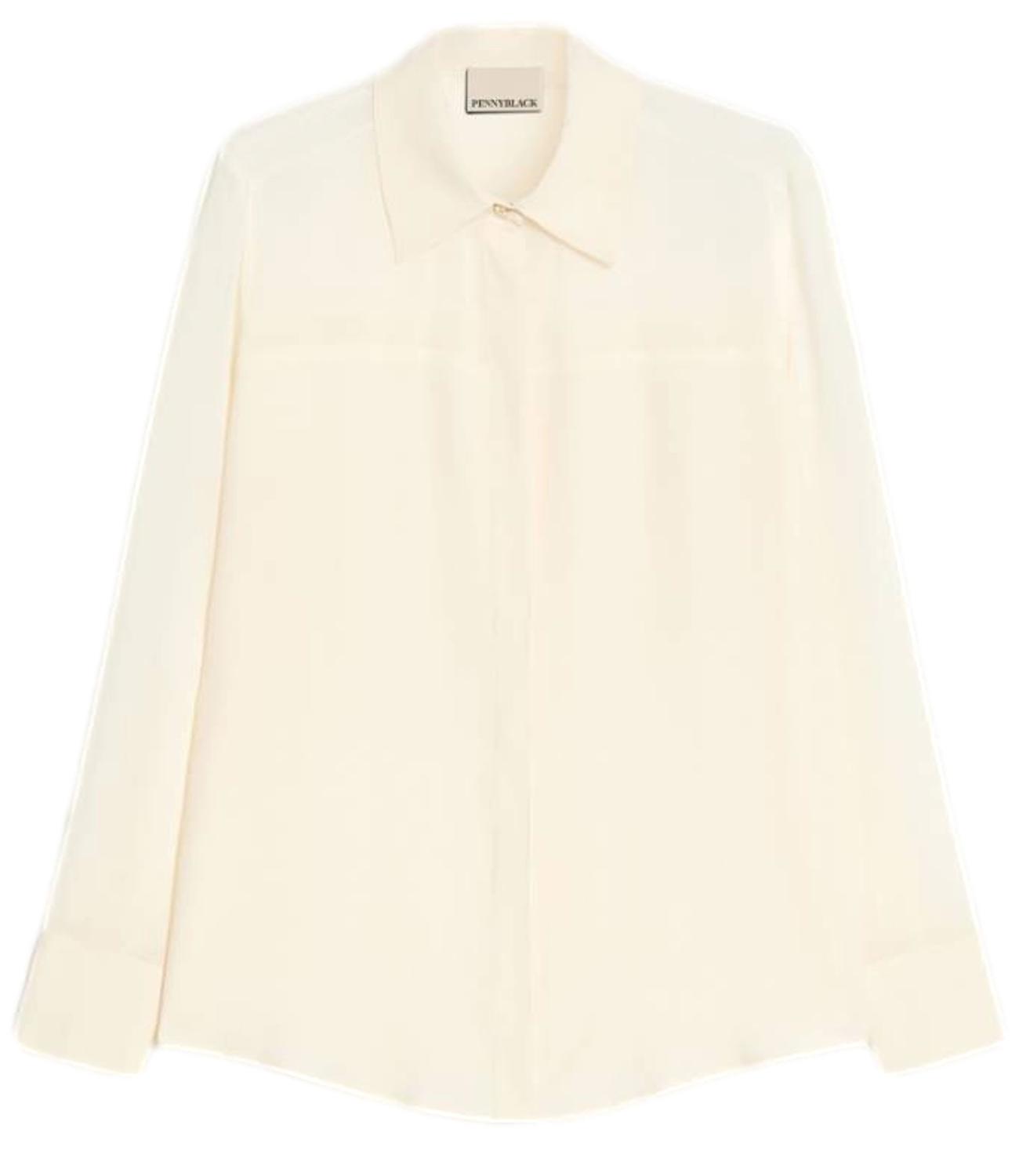 Pennyblack Camicia Pbpmodico Avorio Donna