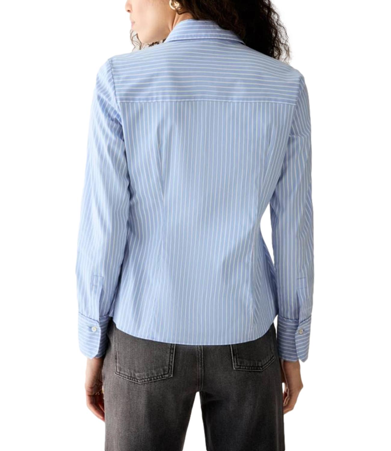 Pennyblack Camicia Pbbmargaret Azzurro Donna
